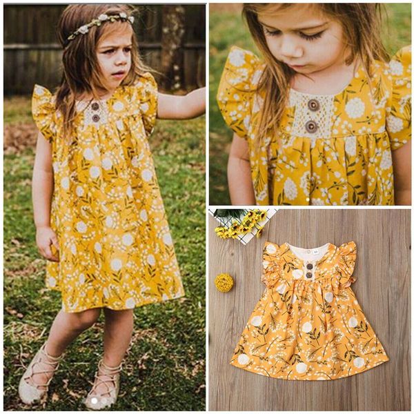 girl's dresses 2021 summer sweet baby girls flower ruffle sleeveless birthday party tutu dress kids clothes, Red;yellow
girl's dresses 2021 summer sweet baby girls flower ruffle sleeveless birthday party tutu dress kids clothes, Red;yellow