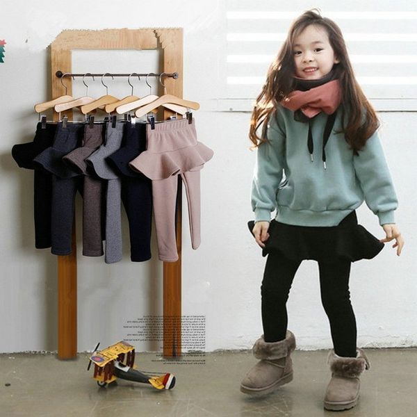 childrens wear girls pants layering plush and thickened skirt pants bottomwear new winter wear toddler leggings, Blue
childrens wear girls pants layering plush and thickened skirt pants bottomwear new winter wear toddler leggings, Blue