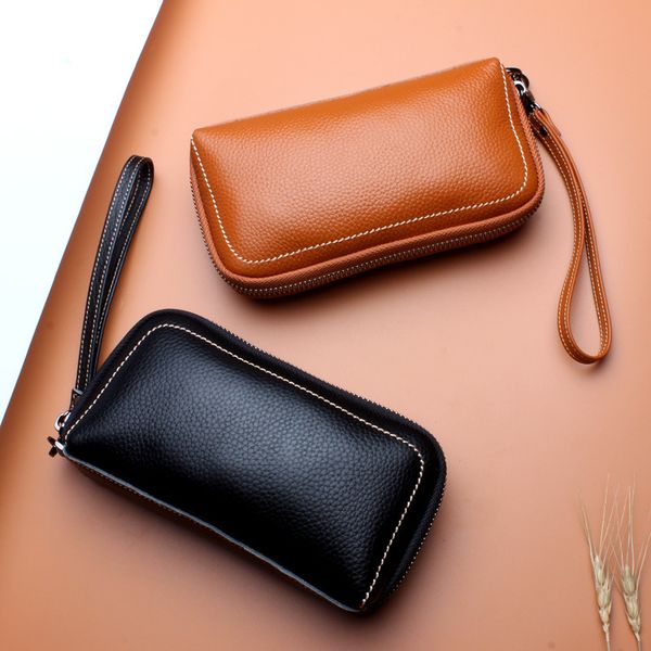 womens clutch phone bag first layer cowhide cosmetic bag new european and american wallet long wallet one generation
womens clutch phone bag first layer cowhide cosmetic bag new european and american wallet long wallet one generation