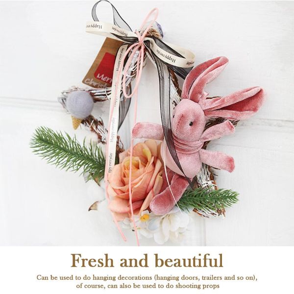 decorative flowers & wreaths artificial flower wreath easter hanging wall ornament handwork rattan door decoration pography props
decorative flowers & wreaths artificial flower wreath easter hanging wall ornament handwork rattan door decoration pography props