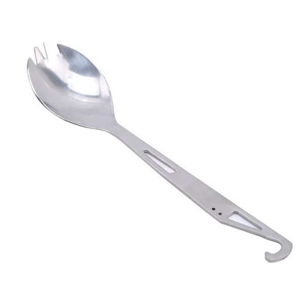 creative stainless steel camping scoop with fork straight outdoor pocket cutlery salad fork picnic portable tableware
creative stainless steel camping scoop with fork straight outdoor pocket cutlery salad fork picnic portable tableware