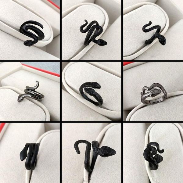 cluster rings gothic viper ring for woman black metal reptile fashion rock punk party jewelry, Golden;silver
cluster rings gothic viper ring for woman black metal reptile fashion rock punk party jewelry, Golden;silver