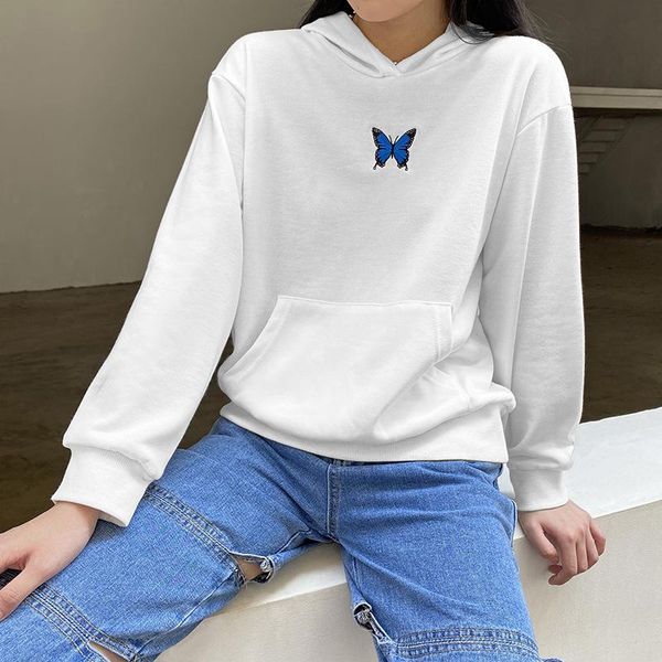 white pink butterfly embroidery plus size hoodies women long sleeve loose brand design fashion couple clothes 2021 winter, Black
white pink butterfly embroidery plus size hoodies women long sleeve loose brand design fashion couple clothes 2021 winter, Black