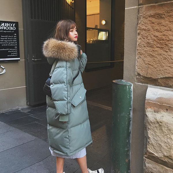 women's down & parkas officer figure ~ cotton-padded jacket female in han edition loose long bread served oversize tide clothes, Black
women's down & parkas officer figure ~ cotton-padded jacket female in han edition loose long bread served oversize tide clothes, Black