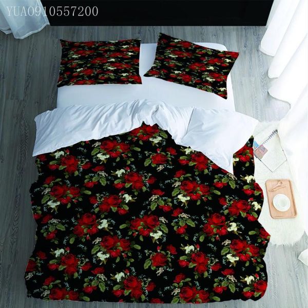 bedding sets luxury duvet cover set 2/3 pcs red rose printing comforter au eu us size quilt customized bed linings
bedding sets luxury duvet cover set 2/3 pcs red rose printing comforter au eu us size quilt customized bed linings