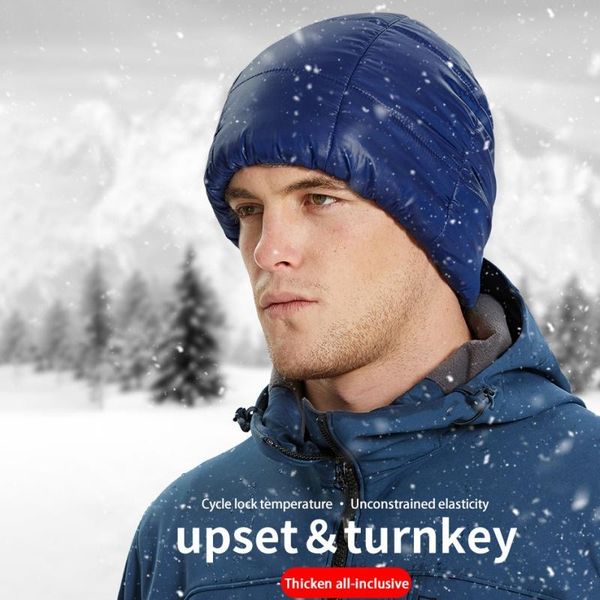 winter beanie hat warm earflap down hat slouchy cap windproof waterproof for skiing skating cycling new, Black
winter beanie hat warm earflap down hat slouchy cap windproof waterproof for skiing skating cycling new, Black