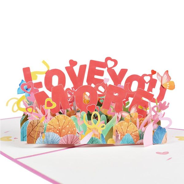greeting cards creative valentine's day card 3d up for wedding anniversary confession birthday universal
greeting cards creative valentine's day card 3d up for wedding anniversary confession birthday universal