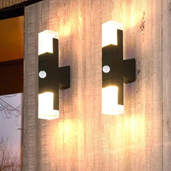 thrisdar 20w human body motio sensor waterproof led wall lamps up down outdoor garden villa el front door porch light
thrisdar 20w human body motio sensor waterproof led wall lamps up down outdoor garden villa el front door porch light