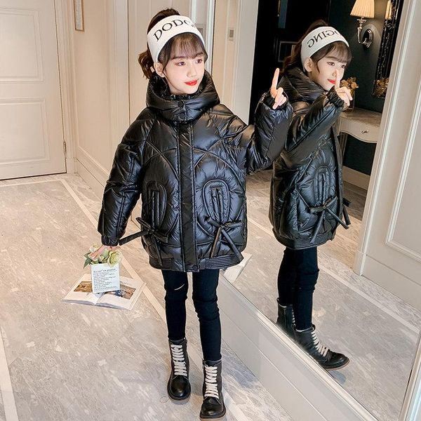 down coat children cotton jacket winter parka for girls cute bowknot clothing no washing hooded thicken kids snowsuit 5-14 years, Blue;gray
down coat children cotton jacket winter parka for girls cute bowknot clothing no washing hooded thicken kids snowsuit 5-14 years, Blue;gray