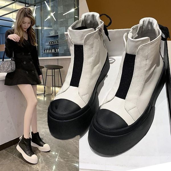 boots women's fashion autumn women ankle for brand sneakers black white rubber shoes botas mujer size 35-40
boots women's fashion autumn women ankle for brand sneakers black white rubber shoes botas mujer size 35-40