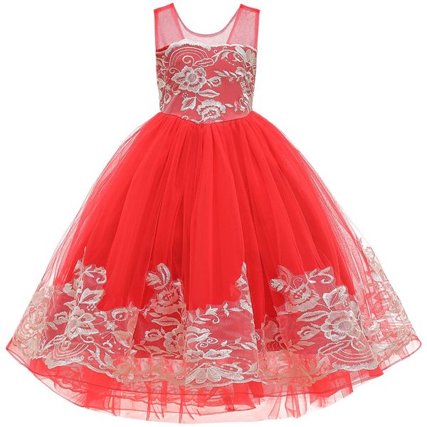Flower girl wedding party dinner party embroidery tuxedo girls first Eucharist party dance show dress vestidos de fiesta
Flower girl wedding party dinner party embroidery tuxedo girls first Eucharist party dance show dress vestidos de fiesta