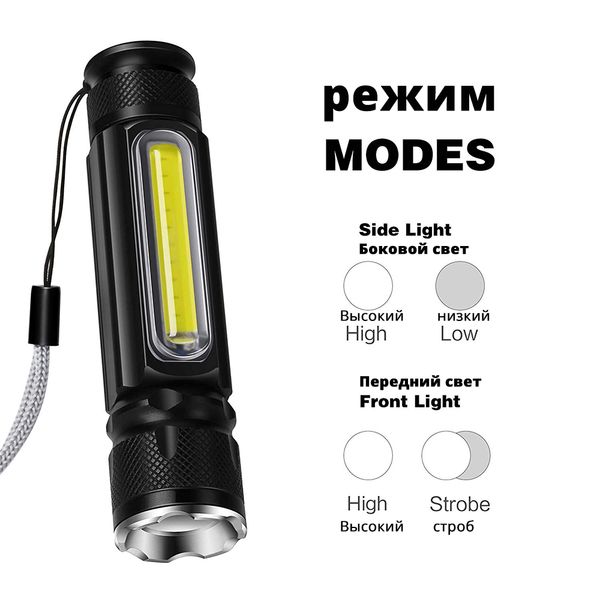 waterproof rechargeable led flashlight cob work light torch 4 lighting modes support zoom used for camping cycling work etc
waterproof rechargeable led flashlight cob work light torch 4 lighting modes support zoom used for camping cycling work etc