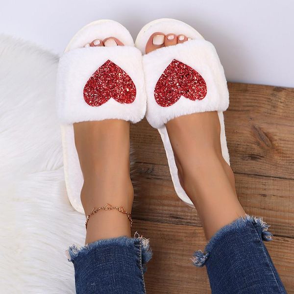 slippers cootelili 2021 fashion women winter keep warm shoes for heart decoration with plush flat heel size 36-41, Black
slippers cootelili 2021 fashion women winter keep warm shoes for heart decoration with plush flat heel size 36-41, Black