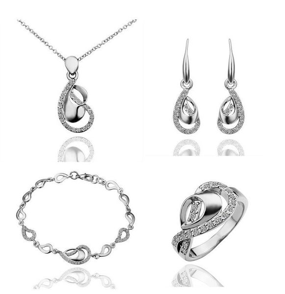 earrings & necklace fashion collarbone chain accessories ornaments pendants korean crystal bracelet ring jewelry sets, Silver
earrings & necklace fashion collarbone chain accessories ornaments pendants korean crystal bracelet ring jewelry sets, Silver