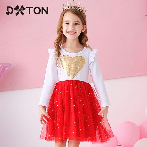 dxton princess kids dress heart sequined girls dress winter long sleeve children clothing tutu flare sleeve kids party dresses 210225, Red;yellow
dxton princess kids dress heart sequined girls dress winter long sleeve children clothing tutu flare sleeve kids party dresses 210225, Red;yellow