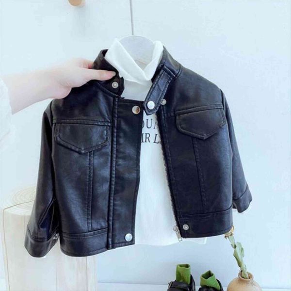 girls leather jackets autumn childrens fashion pink pu coats kids short lapel collar outwear, Blue;gray
girls leather jackets autumn childrens fashion pink pu coats kids short lapel collar outwear, Blue;gray