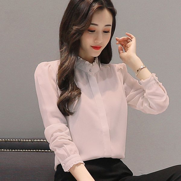2021 new women chiffon shirt warm winter tshirt add veet spring casual slim ruffled elegant ladies shirts blusa wxf705 ixxy, White
2021 new women chiffon shirt warm winter tshirt add veet spring casual slim ruffled elegant ladies shirts blusa wxf705 ixxy, White