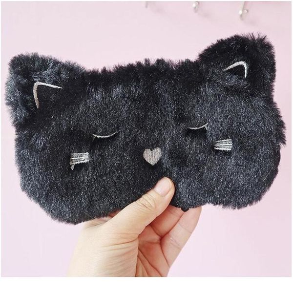 small fresh plush sleeping eye mask cartoon black cat white dog animal satin lined eyeshade cover blinder for tra jllluj
small fresh plush sleeping eye mask cartoon black cat white dog animal satin lined eyeshade cover blinder for tra jllluj