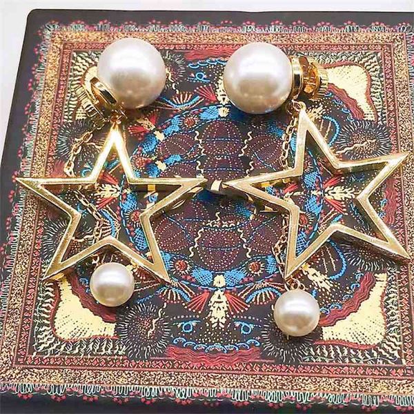 special offer designer jewelry 2021 fashion five pointed star clavicle chain pearl 925 silver needle earrings m8e7
special offer designer jewelry 2021 fashion five pointed star clavicle chain pearl 925 silver needle earrings m8e7