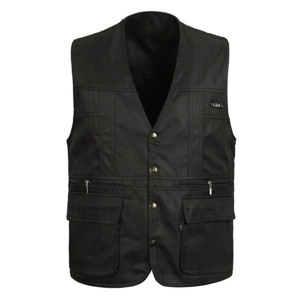 2021 new classic thin sleeveless men jacket with many pockets summer casual pgrapher reporter multi pocket vest for male waistcoat 9vln, Black;white
2021 new classic thin sleeveless men jacket with many pockets summer casual pgrapher reporter multi pocket vest for male waistcoat 9vln, Black;white