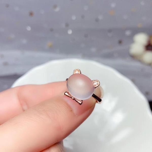 cluster rings animal bowknot lovely style pink rose quartz ring for women gold color birthday anniversary gift funny real 925 silver, Golden;silver
cluster rings animal bowknot lovely style pink rose quartz ring for women gold color birthday anniversary gift funny real 925 silver, Golden;silver