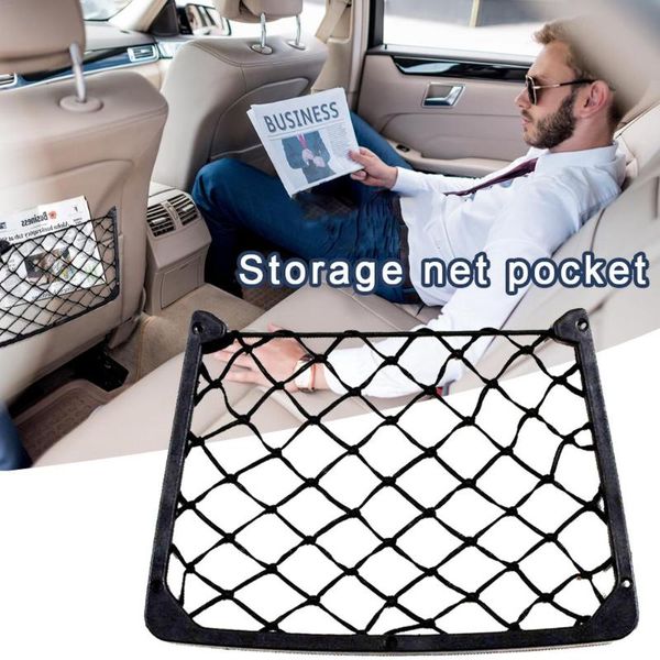 car organizer 36x18cm net pocket storage trunk seat back elastic mesh styling bag cage interior accessories
car organizer 36x18cm net pocket storage trunk seat back elastic mesh styling bag cage interior accessories