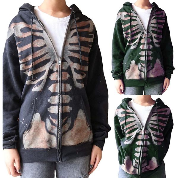 Green Halloween ladies 3D printed zipper hooded sweater jacket sports autumn and winter regular jacket loose sports streetwear long sleeves, Black
Green Halloween ladies 3D printed zipper hooded sweater jacket sports autumn and winter regular jacket loose sports streetwear long sleeves, Black