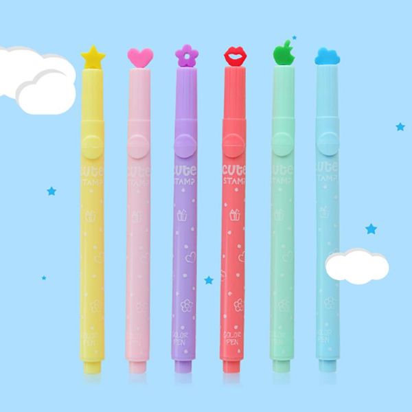 highlighters 6pcs seal round toe highlighter single star label pen watercolor stationery schoolcute supplies children painting, Black;red
highlighters 6pcs seal round toe highlighter single star label pen watercolor stationery schoolcute supplies children painting, Black;red