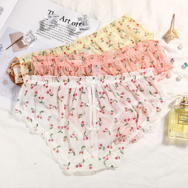 lace mesh women's briefs transparent temptation hollowed out low waist underwear girls' floral shorts, Black;white
lace mesh women's briefs transparent temptation hollowed out low waist underwear girls' floral shorts, Black;white