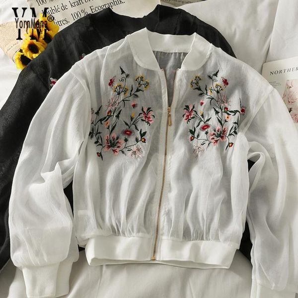women's blouses & shirts yornmona fashion vintage flower embroidery transparent blouse casual white black long sleeve sun protection cl
women's blouses & shirts yornmona fashion vintage flower embroidery transparent blouse casual white black long sleeve sun protection cl