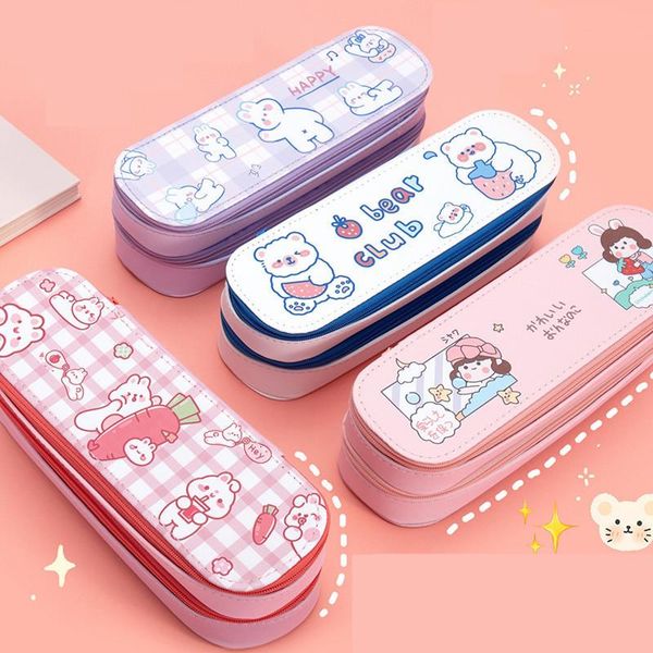 pencil bags canvas double layer case large capacity school student kids make up bag pen box pouch stationery gift supply
pencil bags canvas double layer case large capacity school student kids make up bag pen box pouch stationery gift supply