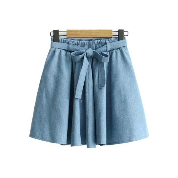 skirts merry pretty fashion womendenim skirt elastic high waisted jeans mini sweet girls denim blue pleated with bow, Black
skirts merry pretty fashion womendenim skirt elastic high waisted jeans mini sweet girls denim blue pleated with bow, Black