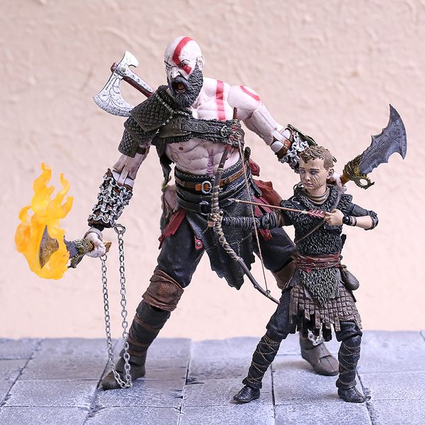 

NECA God of War Kratos & Atreus Ultimate Collection Action Figure PVC Model Toy Set