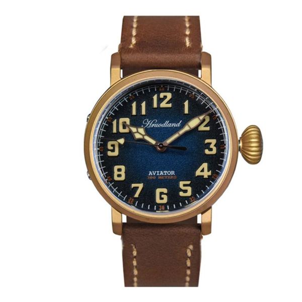 wristwatches hruodland 43mm blue gradient dial men's bronze watch sapphire glass pt5000 automatic movement mechanical fliger wristwatc, Slivery;brown
wristwatches hruodland 43mm blue gradient dial men's bronze watch sapphire glass pt5000 automatic movement mechanical fliger wristwatc, Slivery;brown