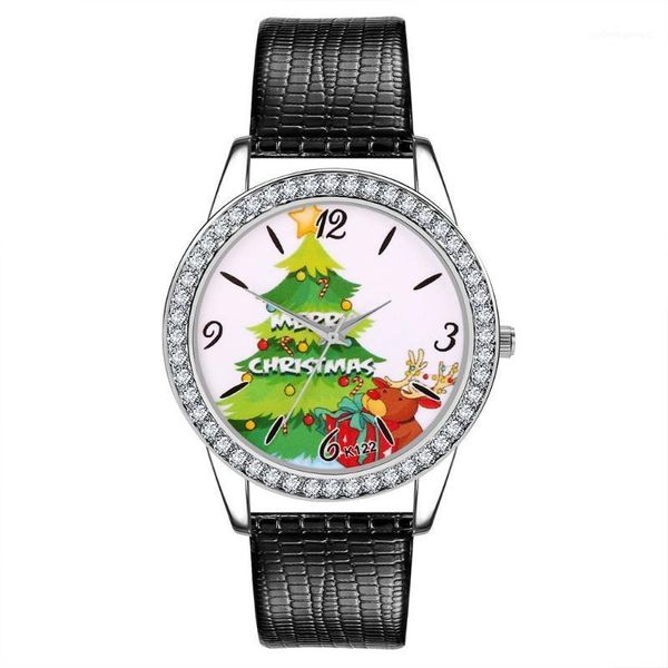 wristwatches women christmas watches gift santa claus printed dial belt inlaid with diamond digital scale watch women's navided, Slivery;brown
wristwatches women christmas watches gift santa claus printed dial belt inlaid with diamond digital scale watch women's navided, Slivery;brown