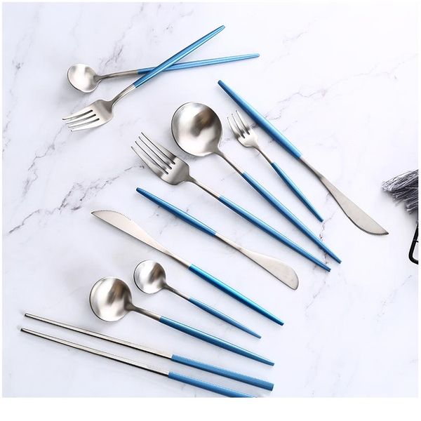 upscale stainless steel restaurant cutlery set steak knife fork coffee spoon teaspoon butter knives chopstick food table qylduk
upscale stainless steel restaurant cutlery set steak knife fork coffee spoon teaspoon butter knives chopstick food table qylduk