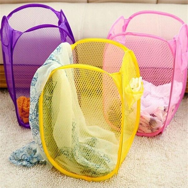 1pcs nylon mesh fabric foldable laundry basket dirty clothes basket toys household storage tools hot
1pcs nylon mesh fabric foldable laundry basket dirty clothes basket toys household storage tools hot