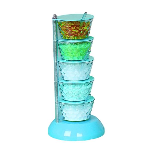 4/5 layers spice jars with lid & spoon rotatable cup clear abs flavouring organizer for seasoning pld storage bottles
4/5 layers spice jars with lid & spoon rotatable cup clear abs flavouring organizer for seasoning pld storage bottles