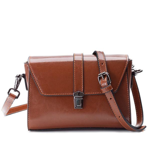 waist bags european and american shoulder bag brown/black oil wax cowhide flip satchel leather fashion retro for women wholesale
waist bags european and american shoulder bag brown/black oil wax cowhide flip satchel leather fashion retro for women wholesale