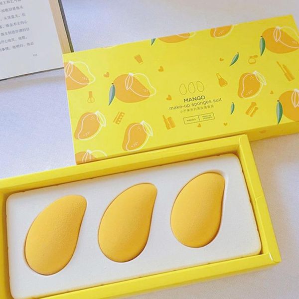 sponges, applicators & cotton 3-pack cute mango shape dry wet cosmetic puff dual-use beauty egg foundation cream concealer tool make up
sponges, applicators & cotton 3-pack cute mango shape dry wet cosmetic puff dual-use beauty egg foundation cream concealer tool make up