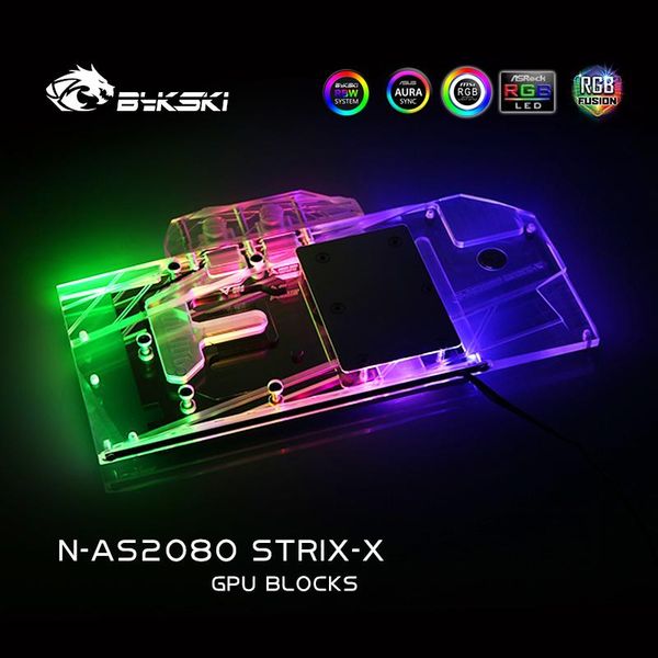 bykski pc water cooling radiator gpu cooler video graphics card water block for asus rog strix rtx2080 2070 supe n-as2080strix-x
bykski pc water cooling radiator gpu cooler video graphics card water block for asus rog strix rtx2080 2070 supe n-as2080strix-x