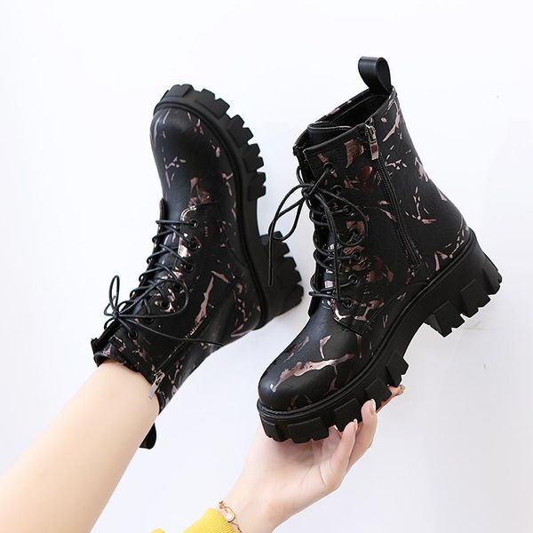 boots for women's 2021 winter women ankle fashion print wear-resistant non-slip platform booties botas de mujer, Black
boots for women's 2021 winter women ankle fashion print wear-resistant non-slip platform booties botas de mujer, Black