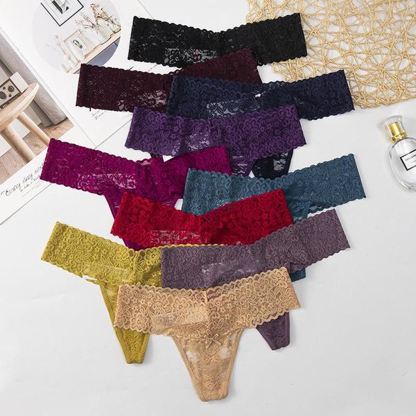 women's panties 10 colors lace ladies large size thong transparent bowknot cotton file comfortable stretch single, Black;pink
women's panties 10 colors lace ladies large size thong transparent bowknot cotton file comfortable stretch single, Black;pink