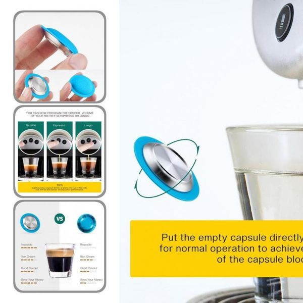 coffee filters simple operation stainless steel refillable filter pods set for zenius-machine
coffee filters simple operation stainless steel refillable filter pods set for zenius-machine