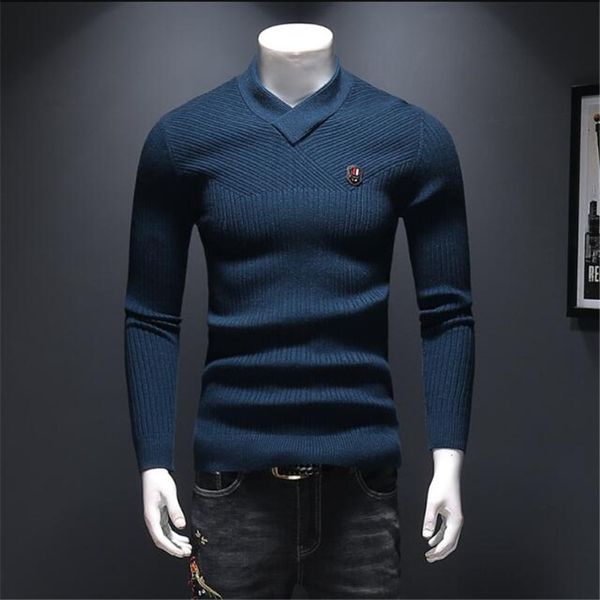 high-quality long-sleeved alpaca wool 95% autumn new men's v-neck pure color sweater bj0j, White;black
high-quality long-sleeved alpaca wool 95% autumn new men's v-neck pure color sweater bj0j, White;black