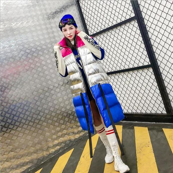 women's vests autumn winter jacket vest color lapels lace up cotton coat waistcoat female loose casual patchwork outwear l1508, Black;white
women's vests autumn winter jacket vest color lapels lace up cotton coat waistcoat female loose casual patchwork outwear l1508, Black;white