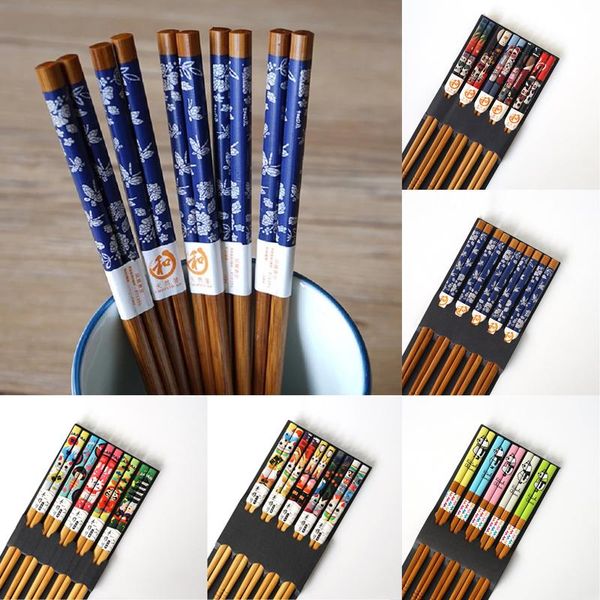 chopsticks 5 pair reusable bamboo handmade japanese natural wood tableware multi color wooden
chopsticks 5 pair reusable bamboo handmade japanese natural wood tableware multi color wooden