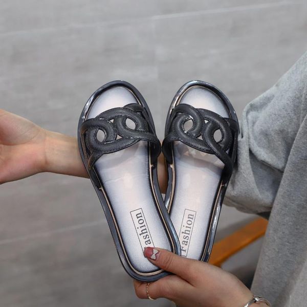 slippers 2021 summer fashion men's trend casual flip-flops women's soft bottom couples home sandals can be bathed, Black
slippers 2021 summer fashion men's trend casual flip-flops women's soft bottom couples home sandals can be bathed, Black