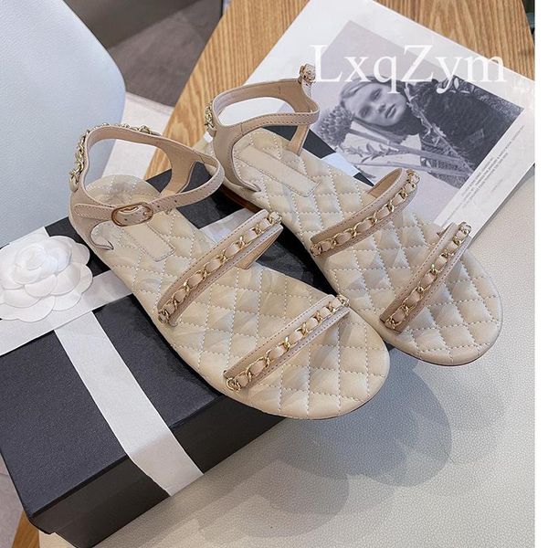 sandals flat women narrowband chain string open toe stylish brand summer casual beach shoes mujer comfort, Black
sandals flat women narrowband chain string open toe stylish brand summer casual beach shoes mujer comfort, Black