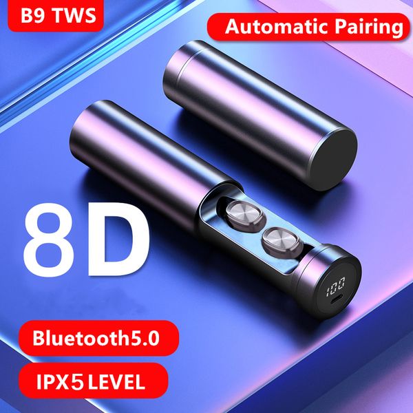 b9 tws bluetooth earphones wireless earphone 8d hifi sport with mic earbuds gaming music headset for xiaomi huawei iphone
b9 tws bluetooth earphones wireless earphone 8d hifi sport with mic earbuds gaming music headset for xiaomi huawei iphone